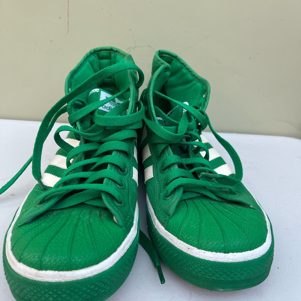 Adidas Men’s NZA Green High-Top Sneakers